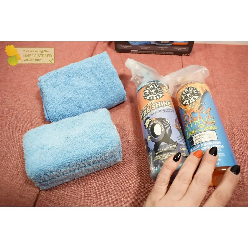 Chemical Guys 4 Piece Wheel & Tire Shine Kit--